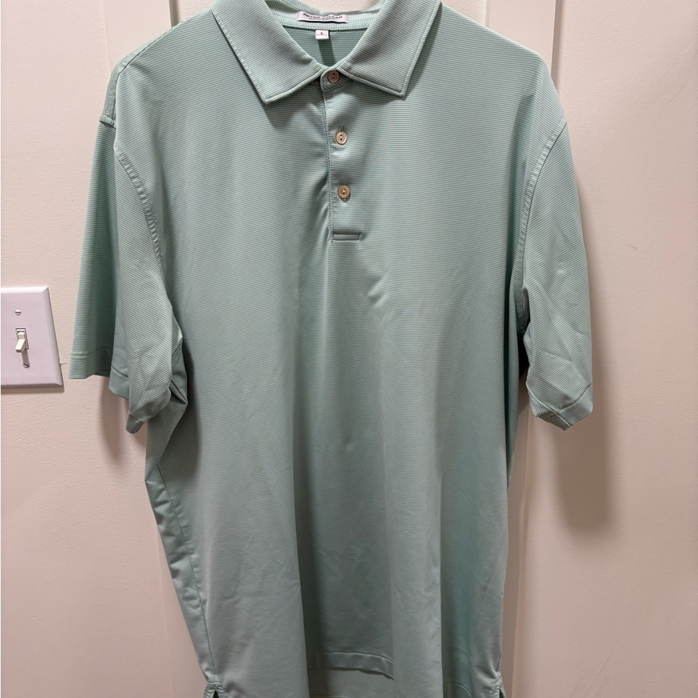 Peter Millar Sage Green Polo Shirt
